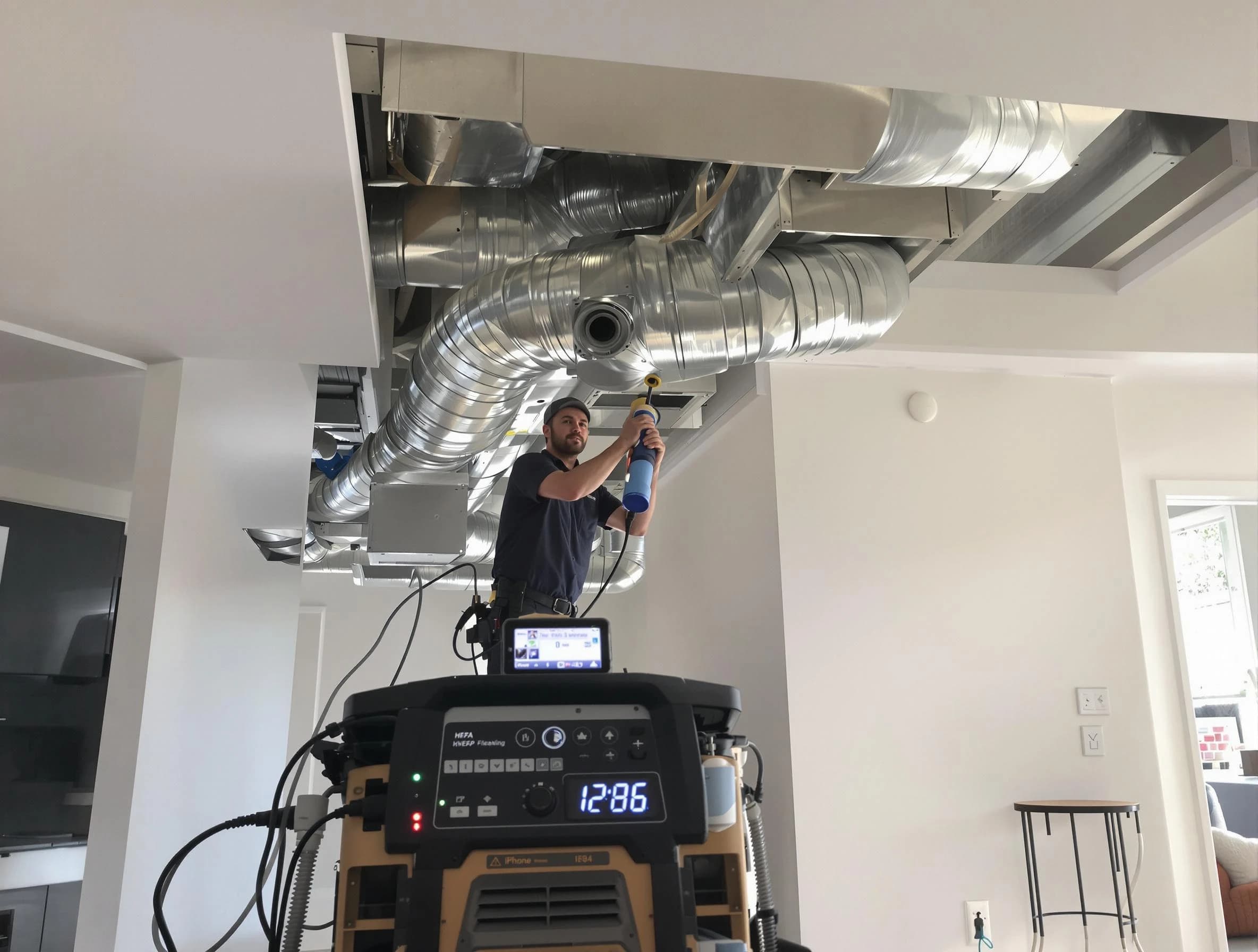 Advanced pure air duct cleaning by Carnot-Moon Air Duct Cleaning in Carnot-Moon