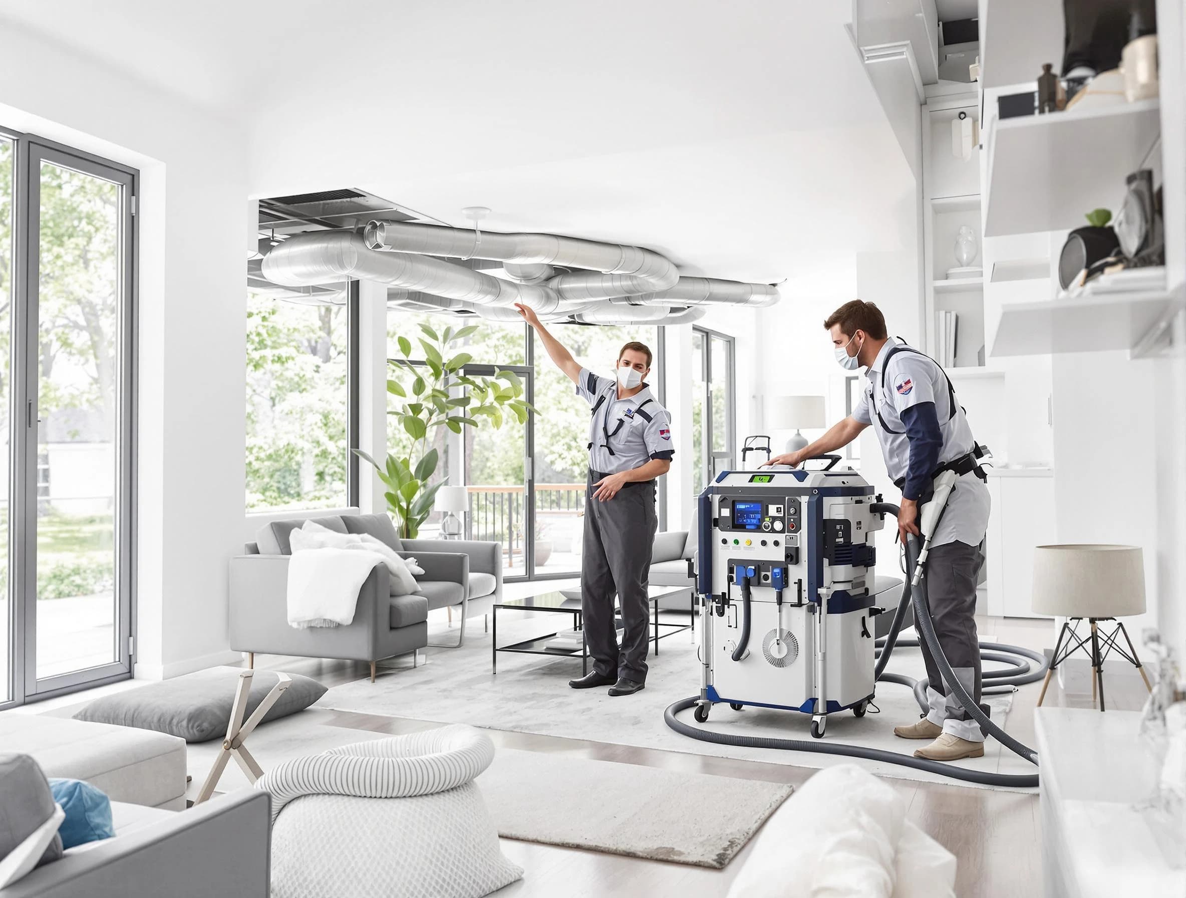 Carnot-Moon Air Duct Cleaning professional conducting pure air duct cleaning with state-of-the-art equipment in Carnot-Moon