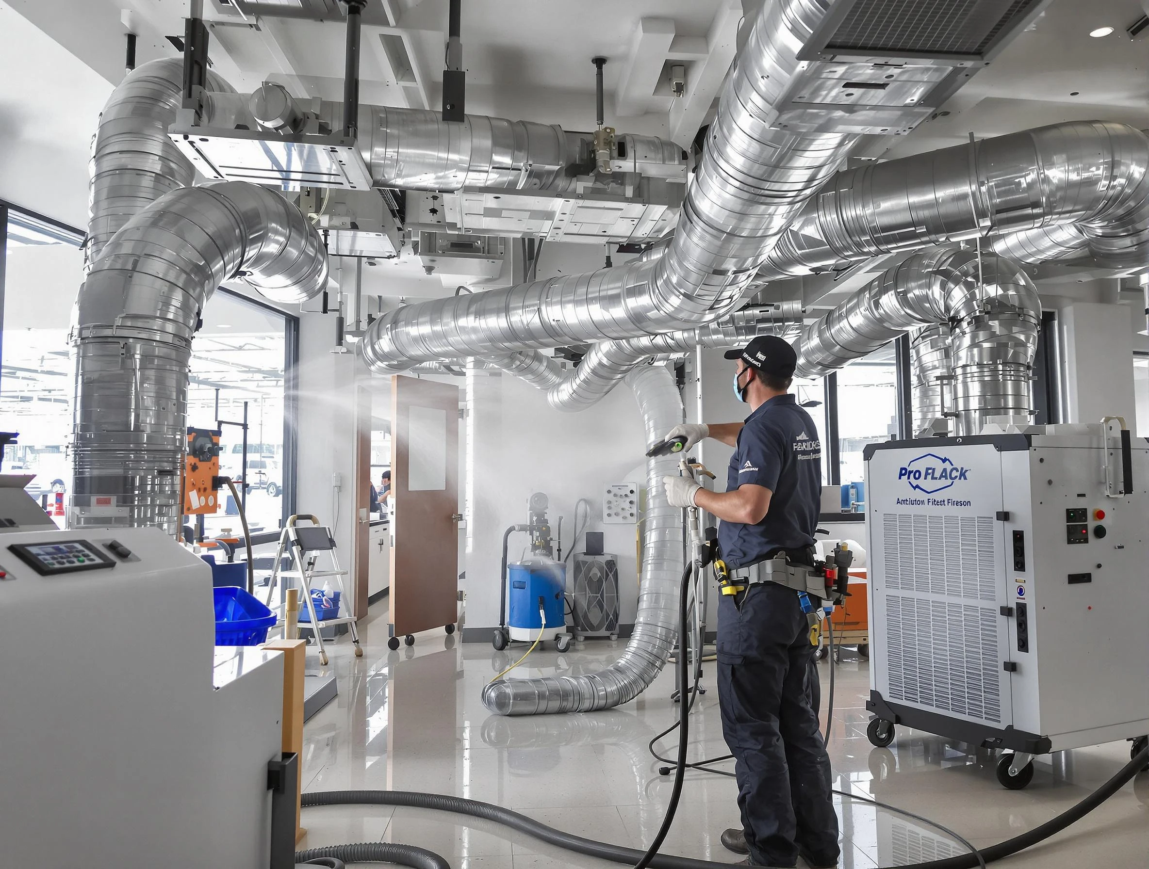 Negative Pressure Air Duct Cleaning in Carnot-Moon