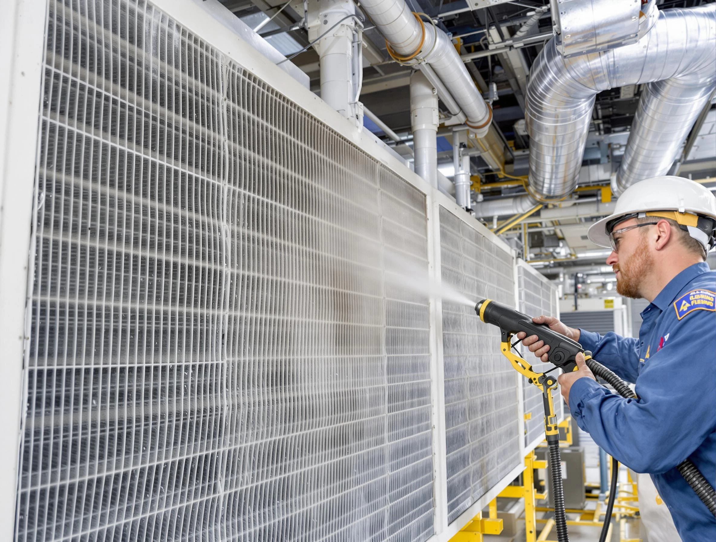 Professional commercial coil cleaning by Carnot-Moon Air Duct Cleaning in Carnot-Moon