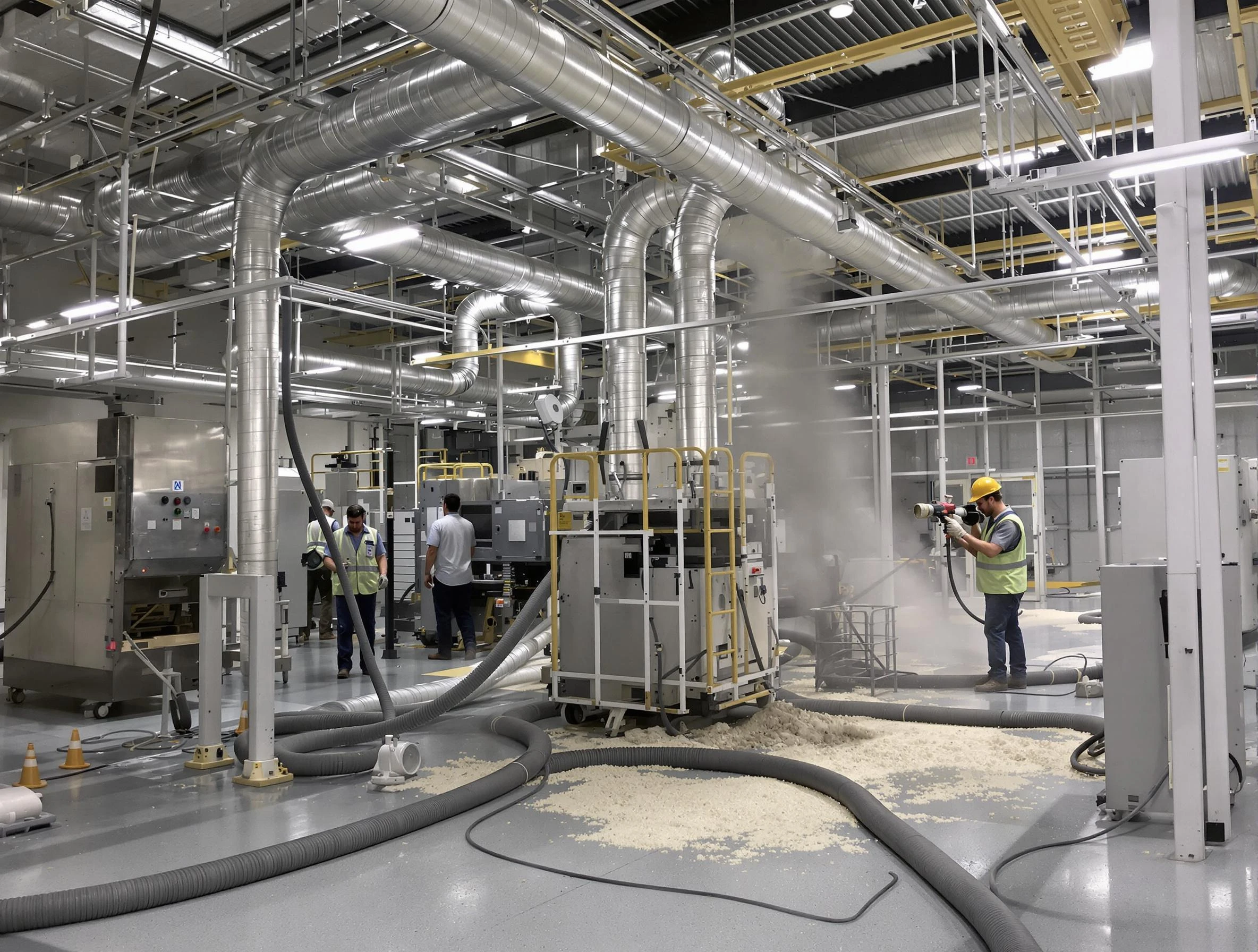 Heavy-duty industrial duct cleaning by Carnot-Moon Air Duct Cleaning in Carnot-Moon